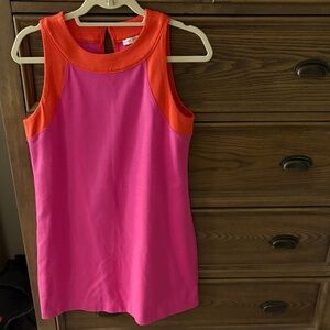 Free Assembly Pink and Orange Sleeveless Dress
